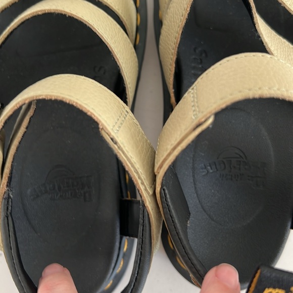 Dr. Martens Blaire Flatform sandals olive tan 9 women - Picture 7 of 11